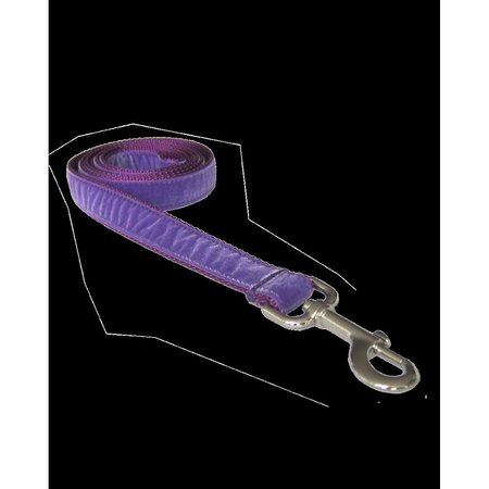 FLY FREE ZONE. Velvet Purple Dog Leash - Large FL2650365